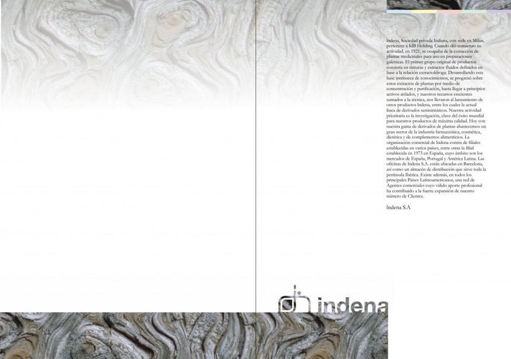 Catalogue layout - Inner double page - Introduction